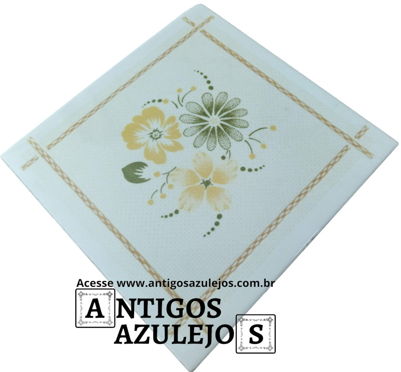 Azulejo Antigo Cemina 15x15 Ref: AA56